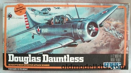 MPC 1/72 Douglas Dauntless SBD - Ensign Leppla Coral Sea Ace, 1-4003 plastic model kit